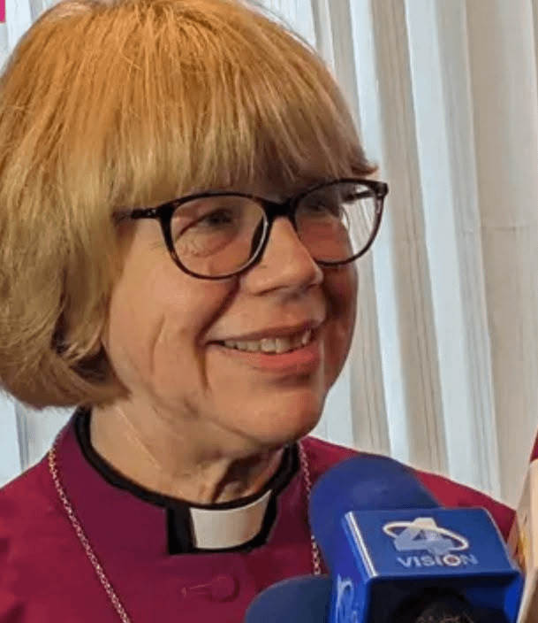 La Cheffe de l’église anglicane Sarah Mullualy est au Cameroun