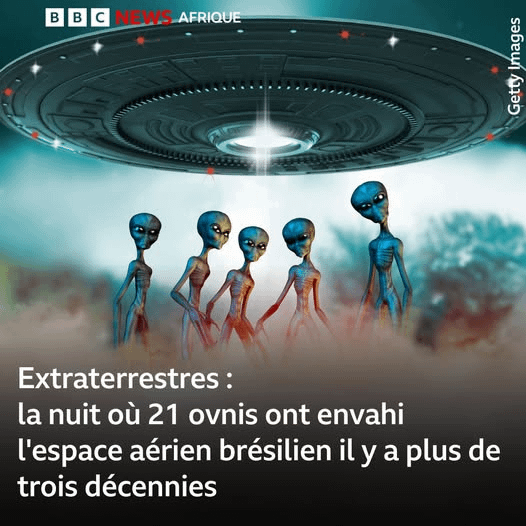Extraterrestres : la nuit où 21 ovnis ont envahi l’espace aérien brésilien il y a plus de trois décennies
