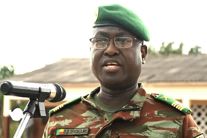 Bénin : Voici le Colonel-major  Dieudonné Djimon Tévoédjrè, l&rsquo;homme qui a déjoué le coup d&rsquo;Etat contre le Président Talon