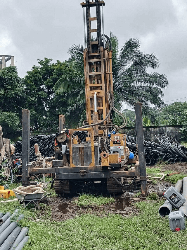 Douala : Le Projet de construction de 04 forages industriels sur le site de Koumassi en cours de réalisation