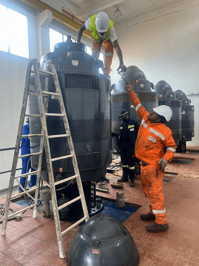 Eau Potable : Camwater a rétabli à partir de la station de Akomnyada la pleine capacité de pompage de 180000 M3/Jour vers Yaoundé