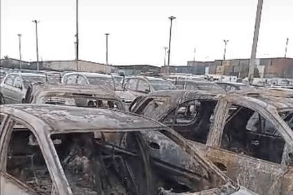 Littoral: 47 véhicules brûlent dans un incendie au Port Autonome de Douala