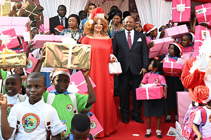 Cameroun: Voici en images la cérémonie  de l’Arbre de Noël 2025 à la Fondation Chantal BIYA