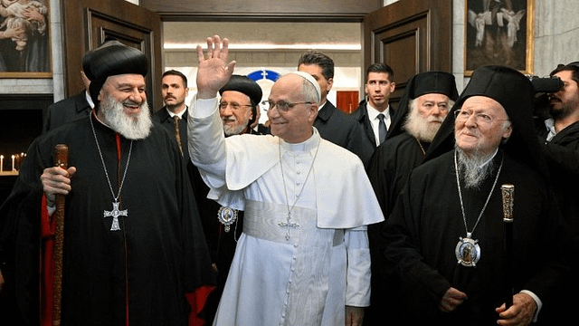 Le Pape rencontre les chefs des Églises et des communautés chrétiennes à Istanbul
