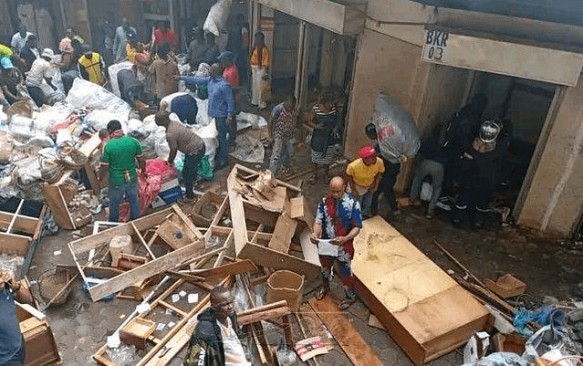 Cameroun: Grave incendie au marché central de Yaoundé