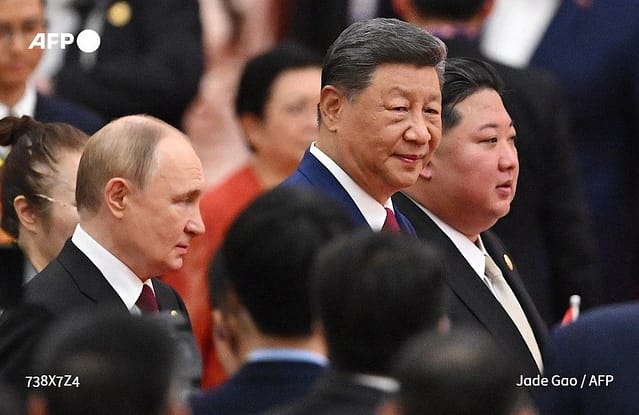 Le Kremlin espère que Donald Trump «ironise» lorsqu’il affirme que Xi Jinping «conspire» avec Vladimir Poutine et Kim Jong-un
