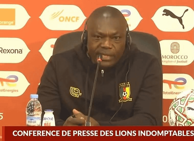Can 2025- David Pagou en conférence de presse, d’avant-match : « Je suis un soldat et je réponds toujours à l’appel de la nation »