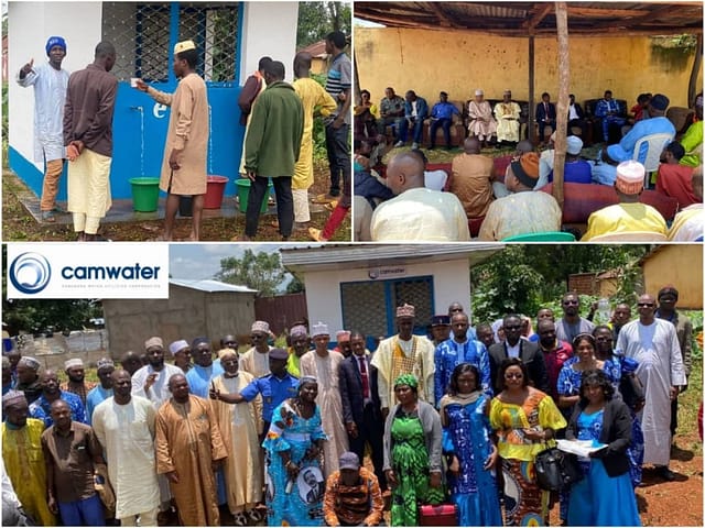 FLASH INF’EAU : CAMWATER renforce l’accès à l’eau potable à Ngaoundéré avec de nouvelles bornes-fontaines