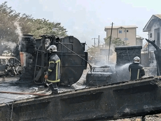 Sud-Ouest : Explosion aux aurores d’un camion citerne transportant des produits pétroliers à Likomba dans le département du Fako