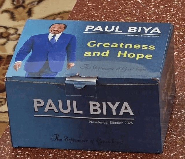 Présidentielles d’octobre : Le candidat Paul Biya s’offre des gadgets de campagne en Chine pour environ 3,3 milliards de Fcfa