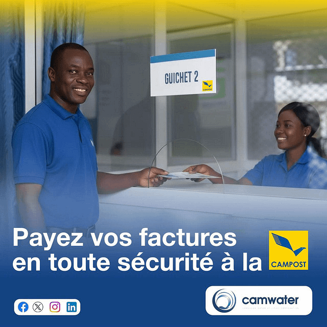 La joie de payer sa facture avec CAMPOST !
